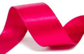 Satijnlint hot pink 12mm
