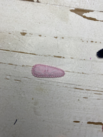 Kniphoesje satijn met kant, diverse kleuren. 3.5cm.