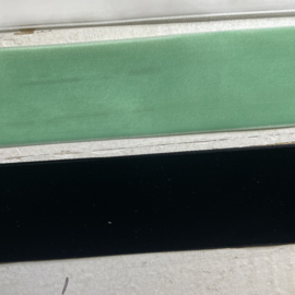 Fluweel velvet band 3,8cm breed diverse kleuren