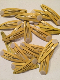 Knipjes geel met plakschijfje  (Per st)