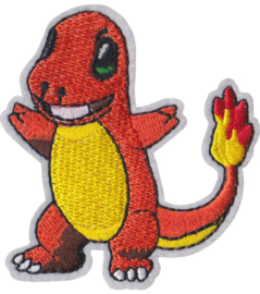 Charmander Pokemon strijkapplicatie