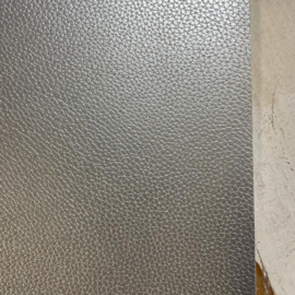 Leer zwart, zwart structuur, zilver, donker grijs, licht grijs mat 20x34cm