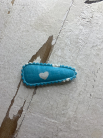 Kniphoes hart diverse kleuren 3.5cm.