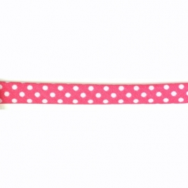 Rolband stip  fuchsia 50cm(diadeem maken)