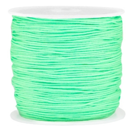 Macramé draad Turquoise green 0.8mm