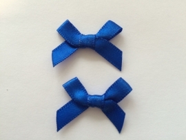 Strikjes kobalt blauw/ royal blue 10st 4cm.