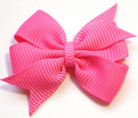 Strik dubbel licht roze grosgrain 4cm.