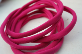 Haarbandje nylon fuchsia