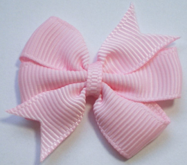 Strik dubbel roze grosgrain 4cm.