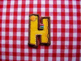 Applicatie letter H