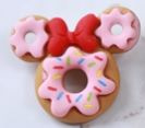 Minnie Donut strik flatback