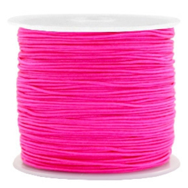 Macramé draad licht roze 0.8mm