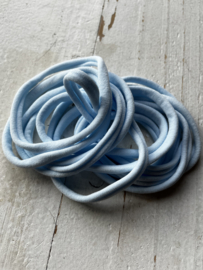 Haarbandje nylon licht blauw