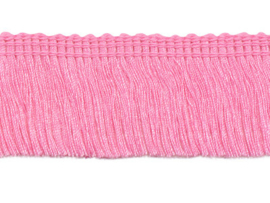 Franjeband roze 30 mm