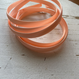 Diadeem satijn zalm, 1.5cm.