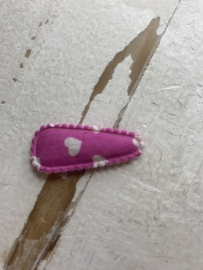 Kniphoes hart diverse kleuren 3.5cm.