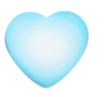 Kralen polymeer  hart Blauw