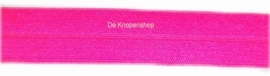 Elastisch biasband neon roze 2cm