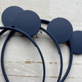 Diadeem Disney oortjes marine blauw