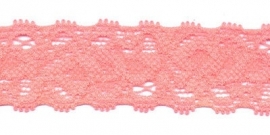 Elastisch kant zalm roze 22 mm