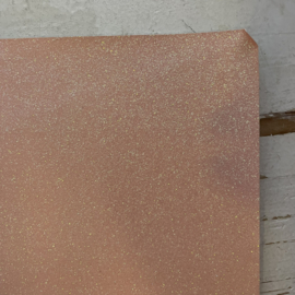 Glitter leer licht roze, fuchsia en oud roze