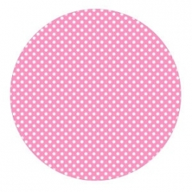 Polkadot mini stip baby roze 50cm