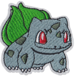 Bulbasaur Pokemon strijkapplicatie