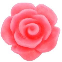 Roos kraal coral roze 10mm acryl