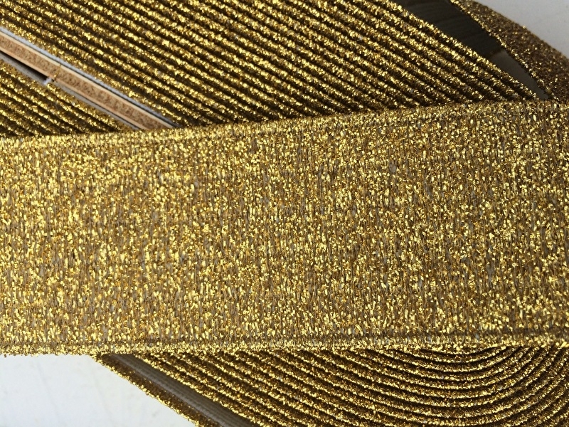 Elastische  (taille) band  goud