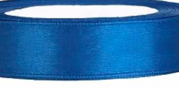 Satijnlint jeans blue 12mm