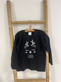 KERSTSHIRT + NAAM | RENDIER