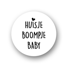 SLUITSTICKER, 20 stuks | HUISJE, BOOMPJE, BABY