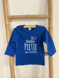 SINTERKLAAS SHIRT | BABY PIETJE + NAAM