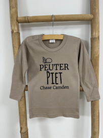 PEUTER PIET SHIRT + NAAM