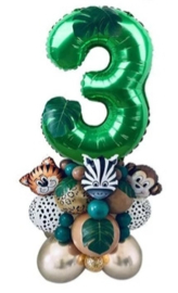 BALLONNENSET WILD 3 JAAR, 35 delig