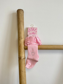 BABY KNIEKOUSEN ROZE + luxe rand | EMIKA