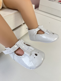 BABYSCHOEN WIT LAK | ZYA