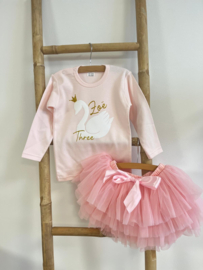 VERJAARDAGSET TUTU ROZE | ZWAAN