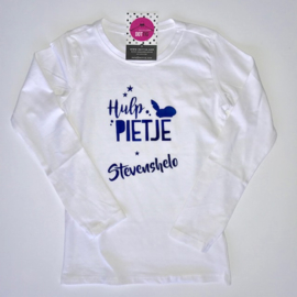 SINTERKLAAS SHIRT | HULPPIETJE + NAAM
