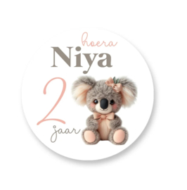 TRAKTATIE STICKER, 20 stuks  | KOALA