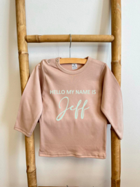 SHIRT MET NAAM  | HELLO