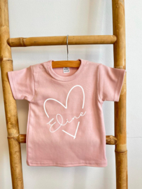 SHIRT MET NAAM  | OPEN HART