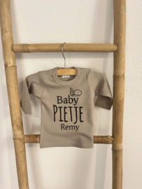SINTERKLAAS SHIRT | BABY PIETJE + NAAM