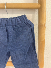 BRUIDSJONKER PAK BLAUW TWEEDSTOF | SEFF (4-delig) (mt 92/98)