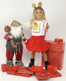 KERST OUTFIT ROOD + NAAM | PEPERKOEK MY FIRST