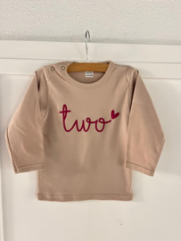 VERJAARDAG SHIRT LATTE 1, 2 ,3, 4 JAAR  | EMELIE