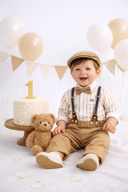 BRUIDSJONKER PAK KHAKI | LEVV (5-delig)