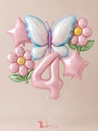 VLINDER BALLONNENSET, 6-delig | 4 JAAR*
