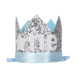 HAARBAND KROON FROZEN BLAUW ONE | FLOOR *