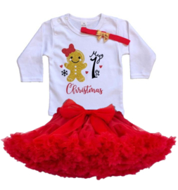 KERST OUTFIT ROOD | PEPERKOEK MY FIRST